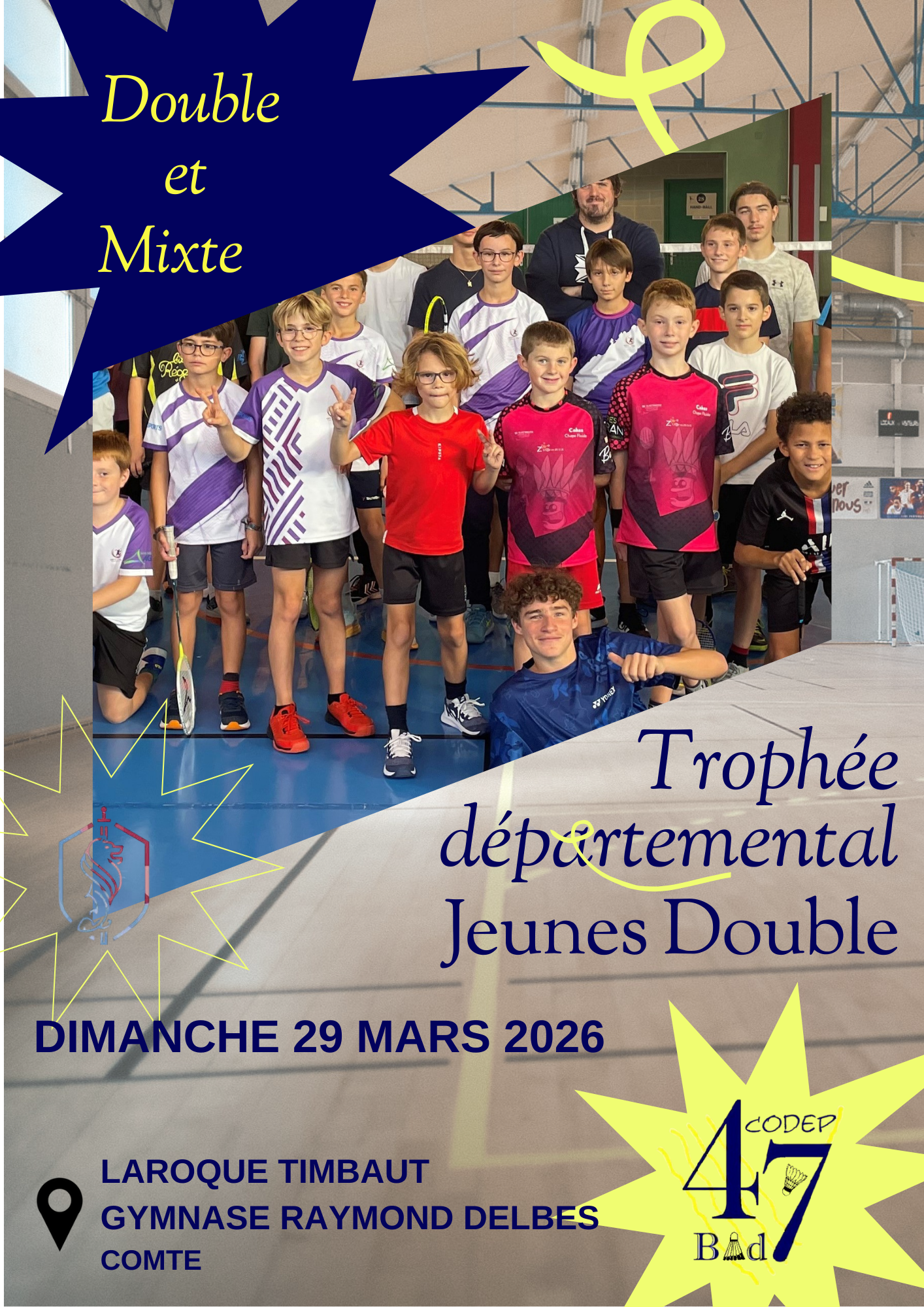 Circuit Jeune Départemental 47 - Double et mixte